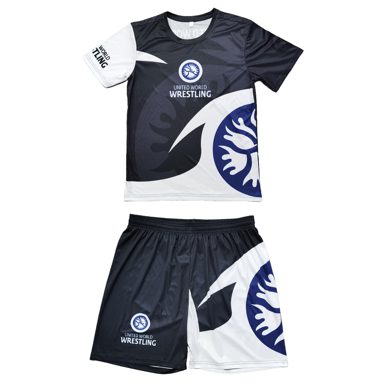 Herren Wrestling Set T-Shirt und Shorts