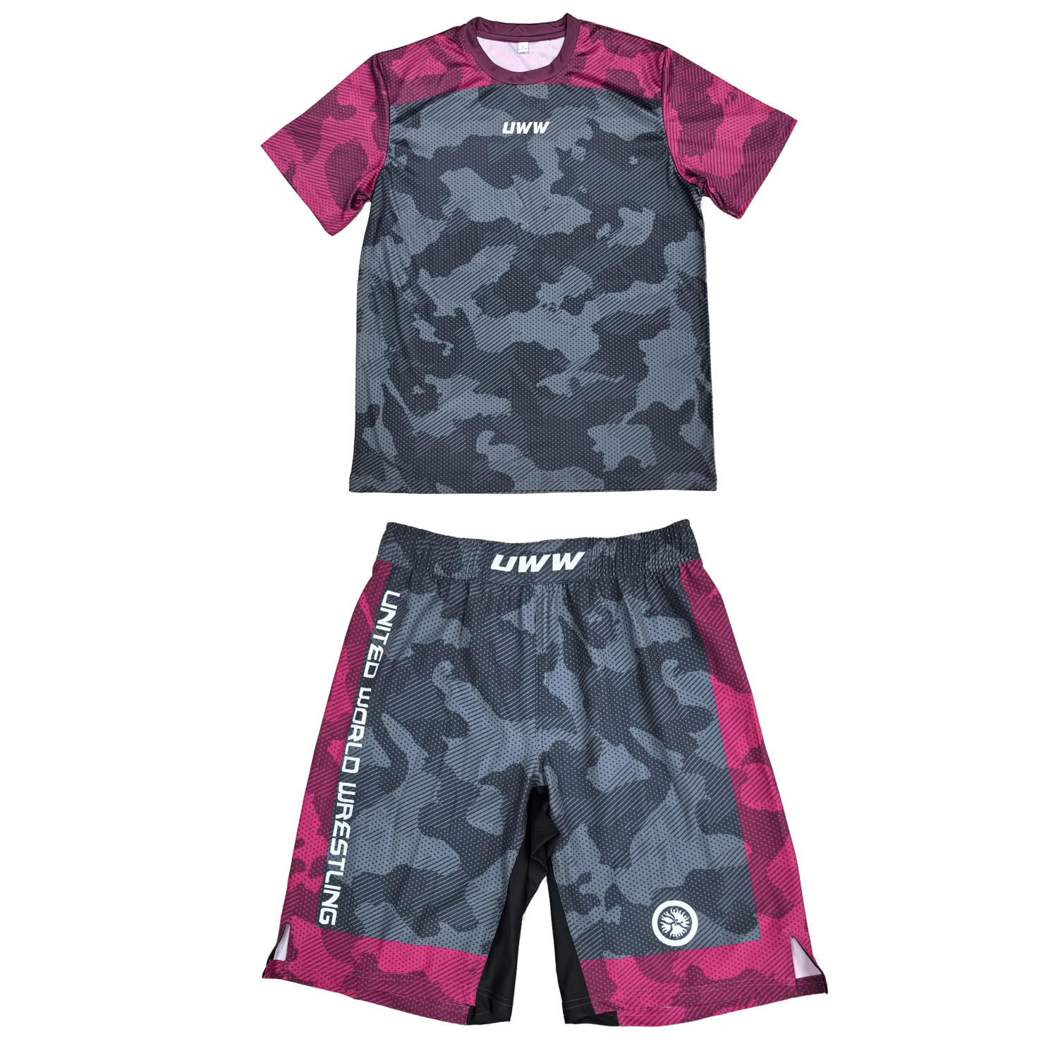 Herren Wrestling Set T-Shirt und Shorts