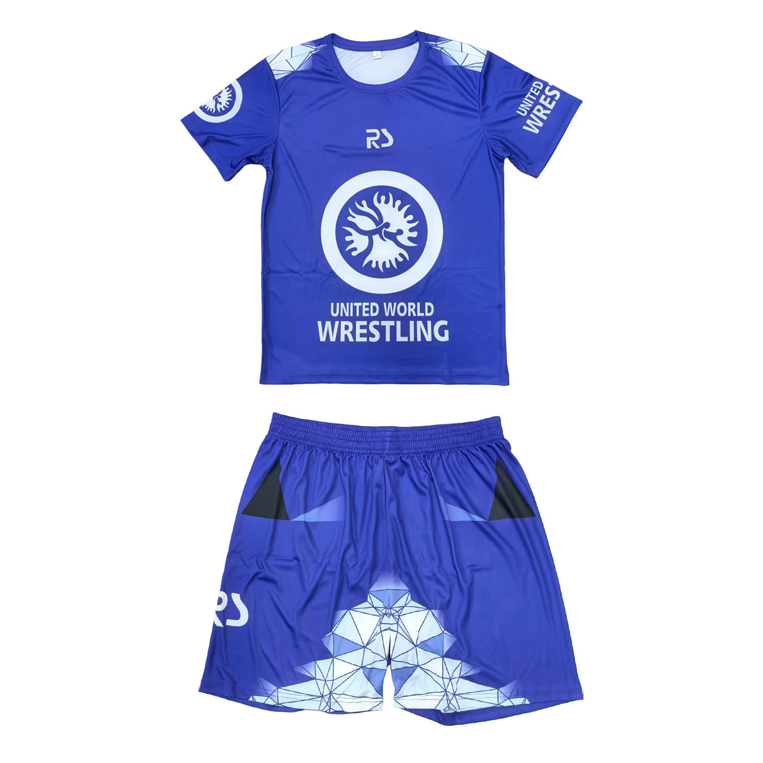 Herren Wrestling Set T-Shirt und Shorts