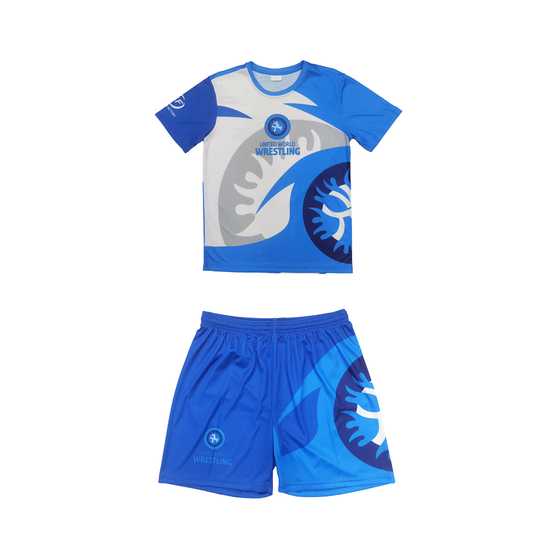 Kinder Wrestling Set T-Shirt und Shorts