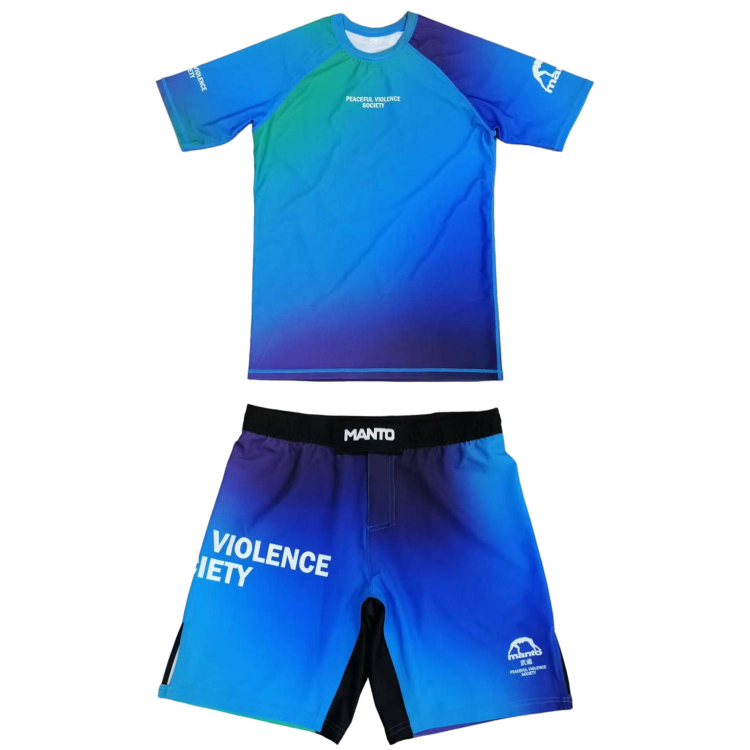 Herren MMA Rashguard und Shorts Set