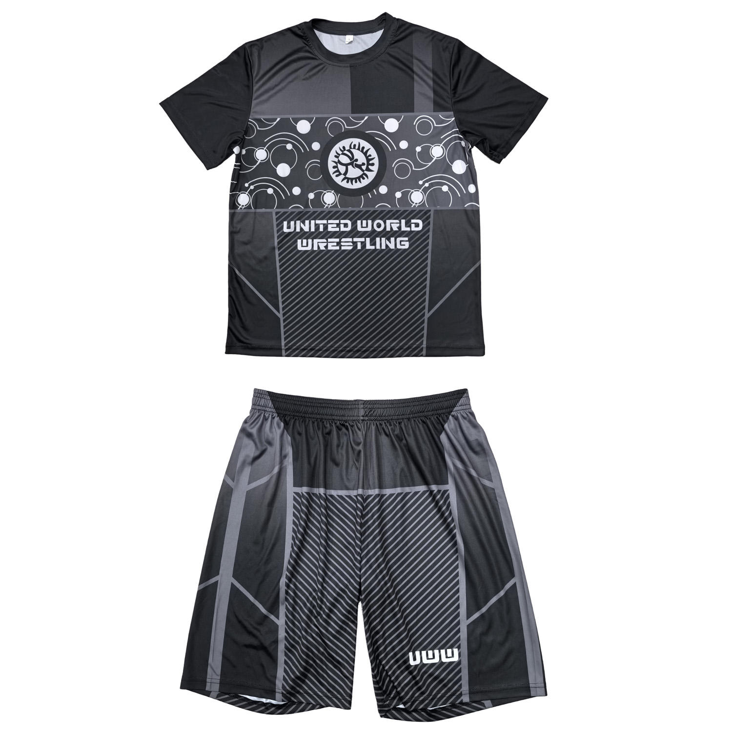 Herren Wrestling Set T-Shirt und Shorts