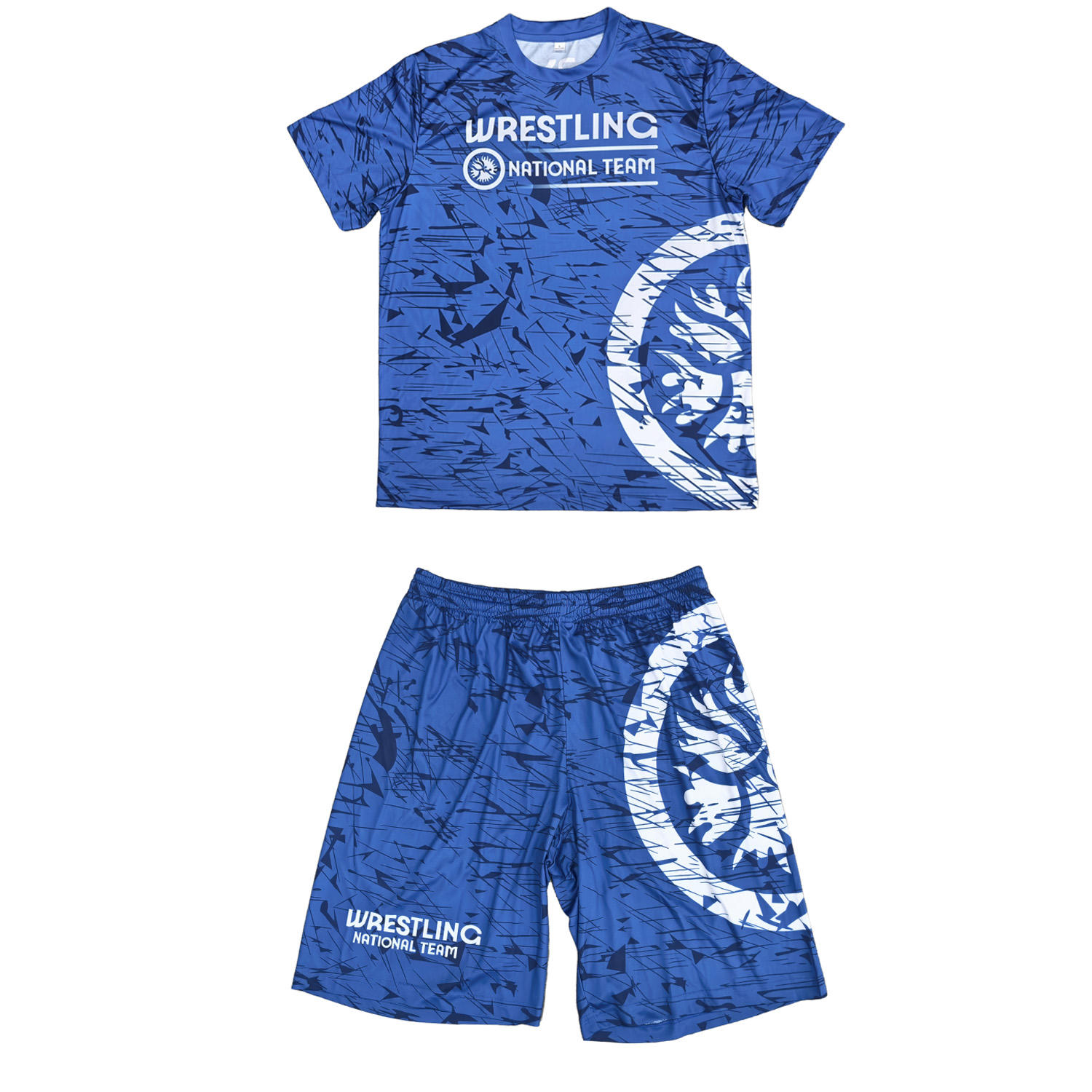 Herren Wrestling Set T-Shirt und Shorts
