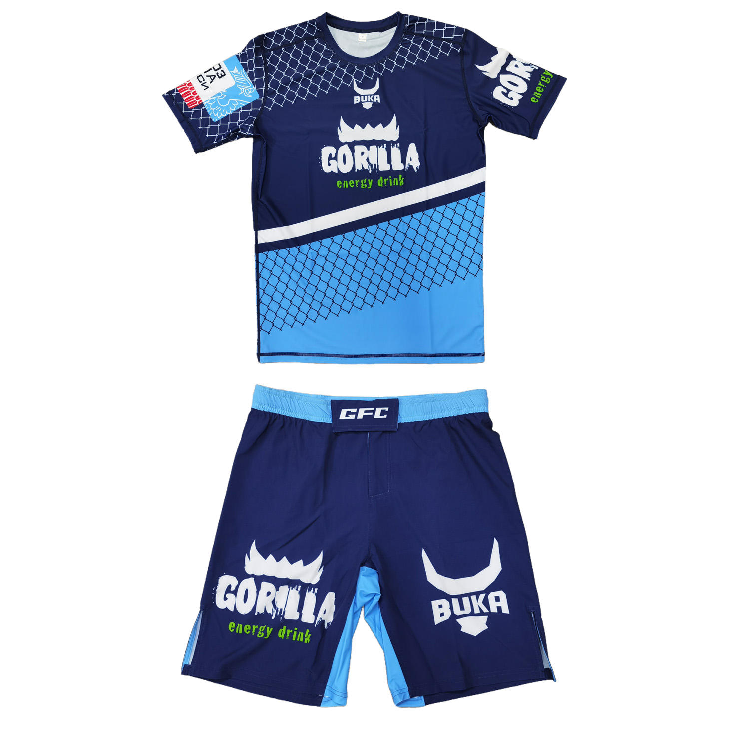 Herren MMA Rashguard und Shorts Set
