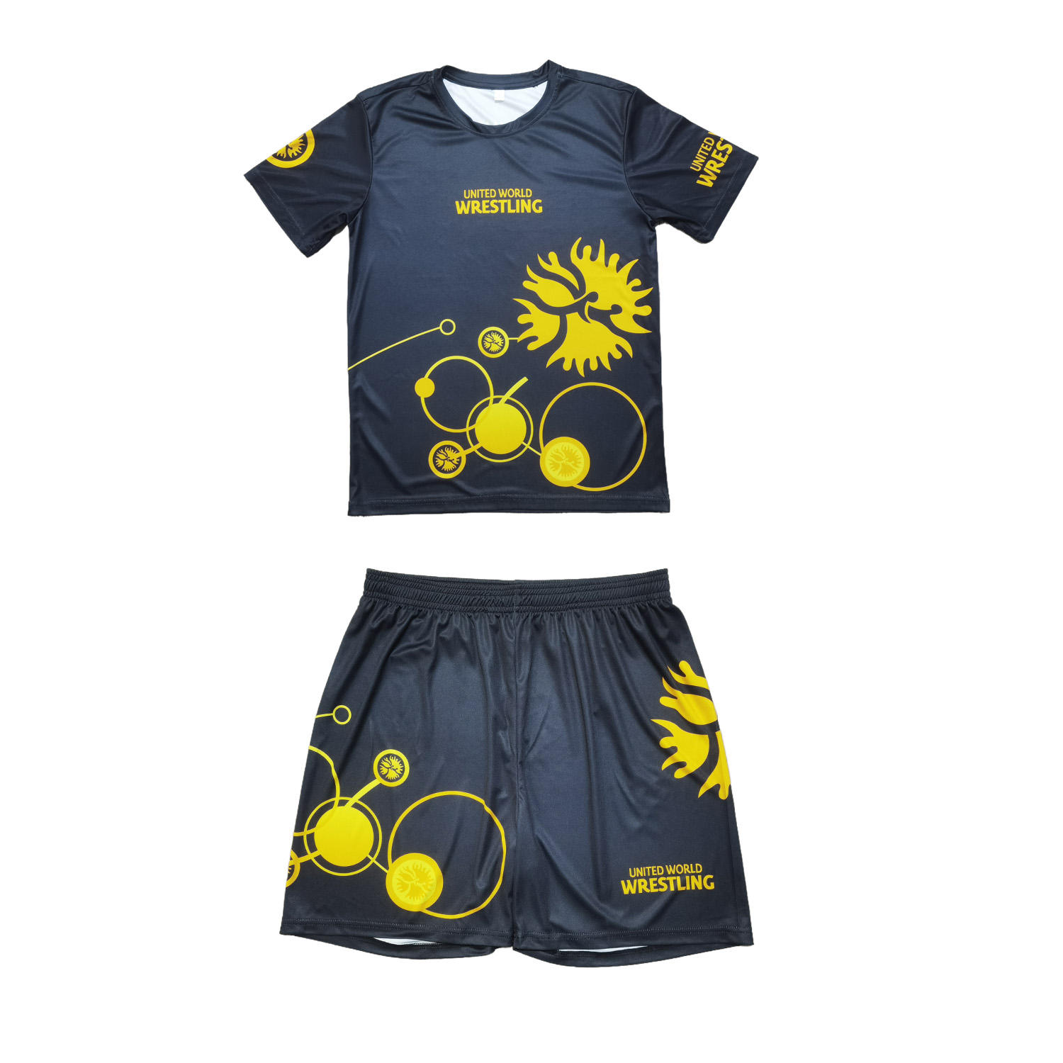 Herren Wrestling Set T-Shirt und Shorts