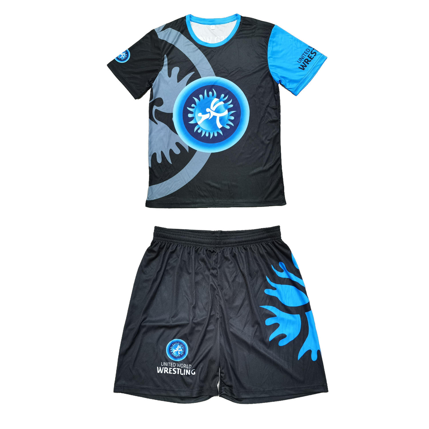 Herren Wrestling Set T-Shirt und Shorts
