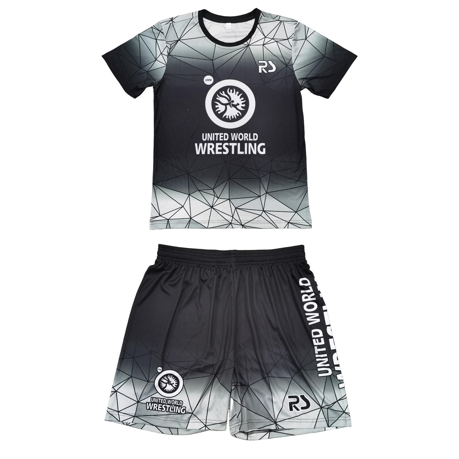Herren Wrestling Set T-Shirt und Shorts