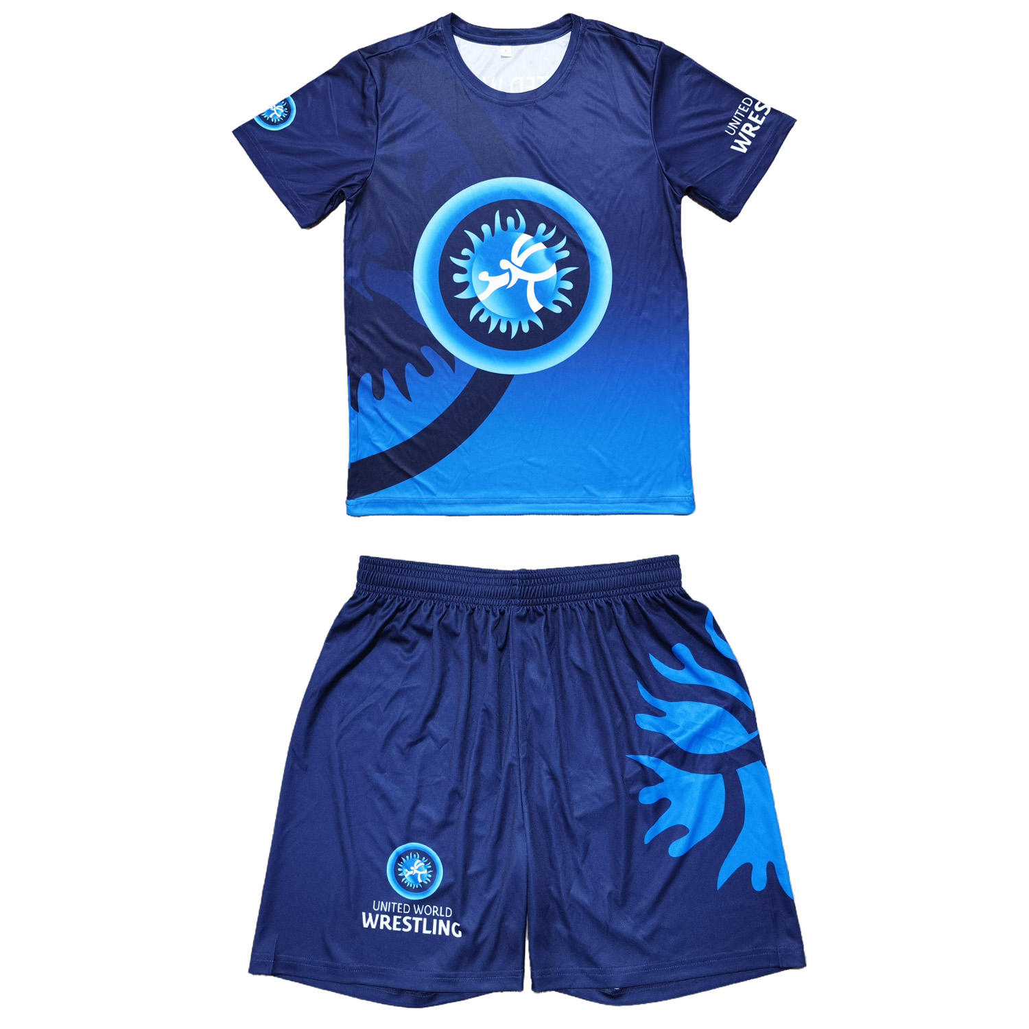 Herren Wrestling Set T-Shirt und Shorts