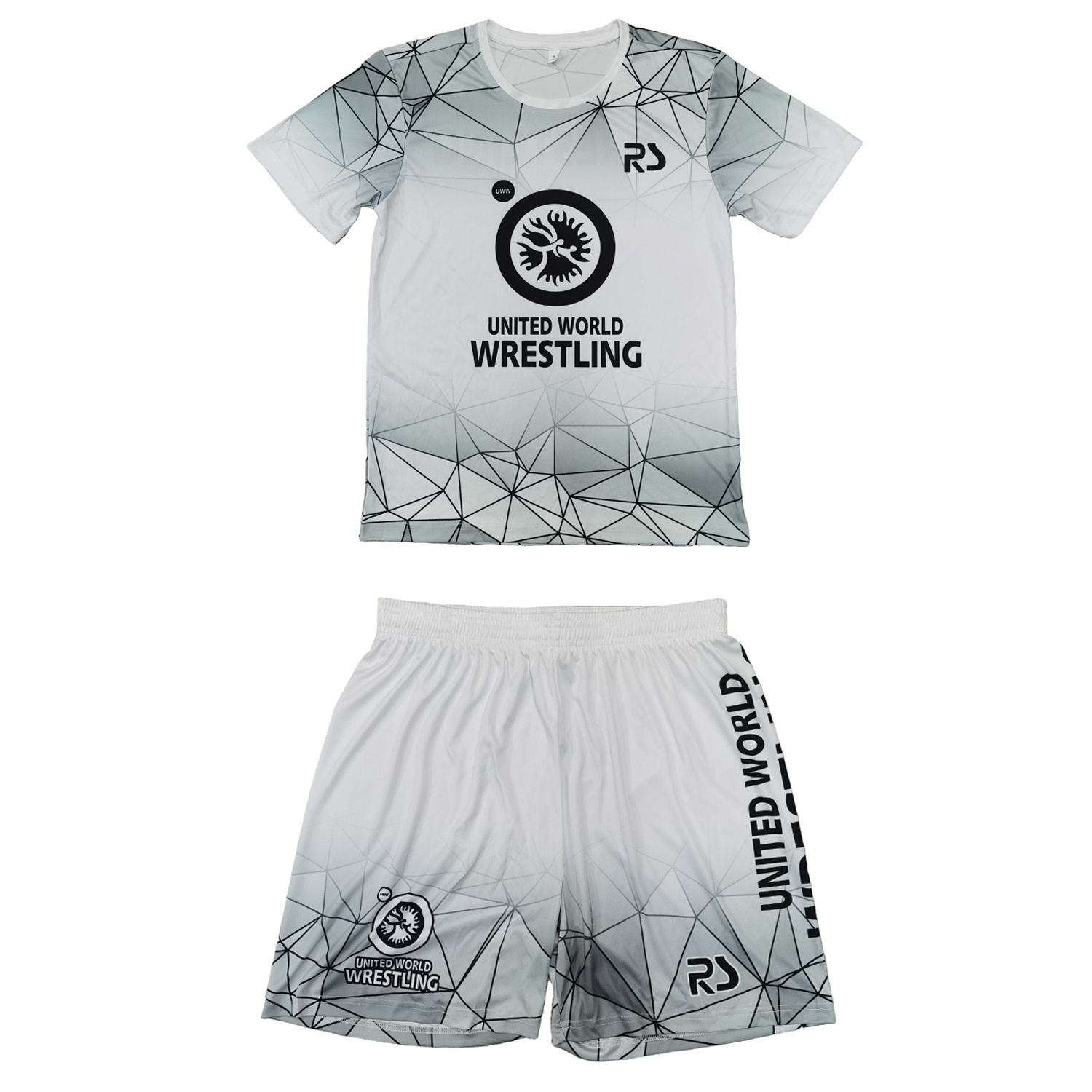 Herren Wrestling Set T-Shirt und Shorts