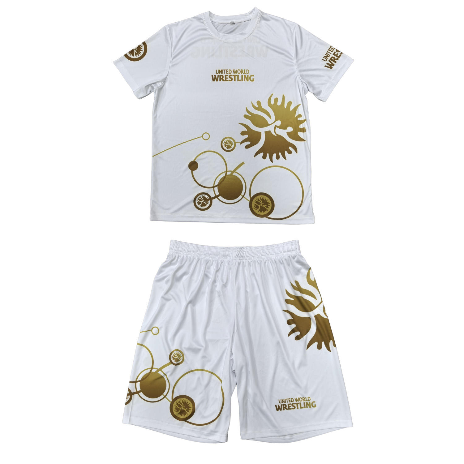Herren Wrestling Set T-Shirt und Shorts